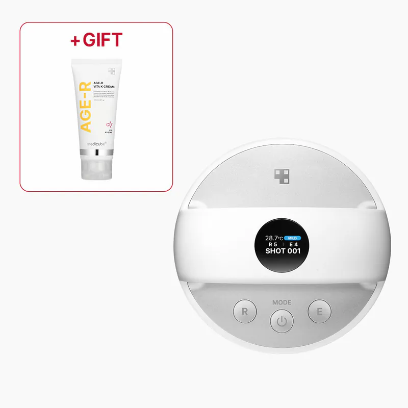 MEDICUBE AGE-R BODY SHOT 美容機器+VITA Kセット 韓国人気美顔器ブランドmedicube（メディキューブ）よりボディケア専用