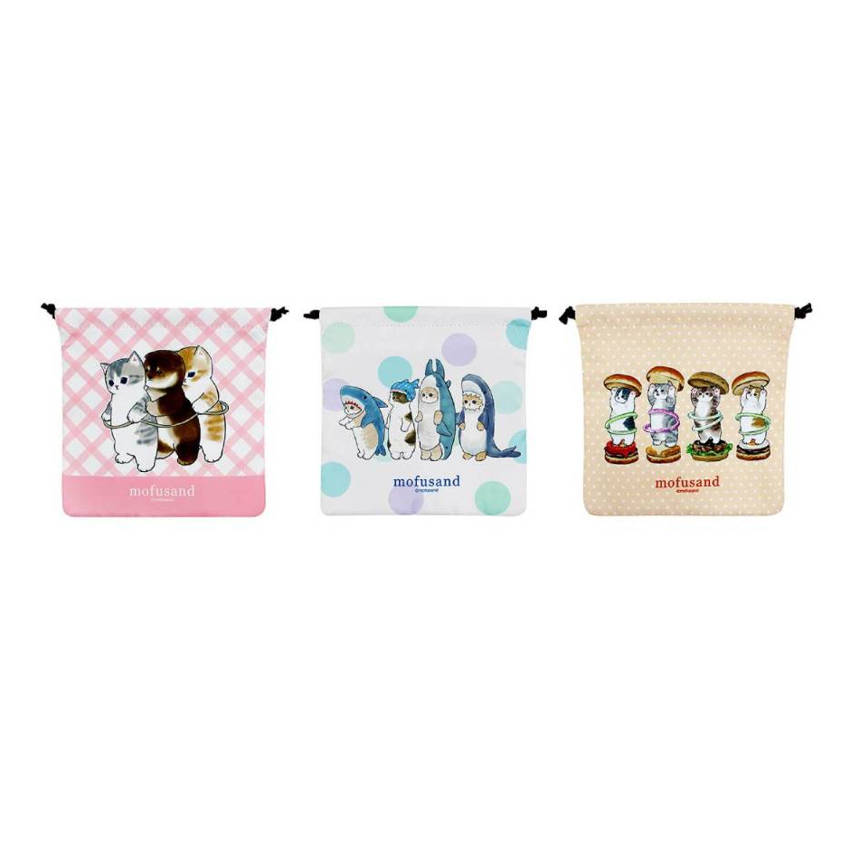 [生活用品] 貓福珊迪 MOFUSAND- 束口袋