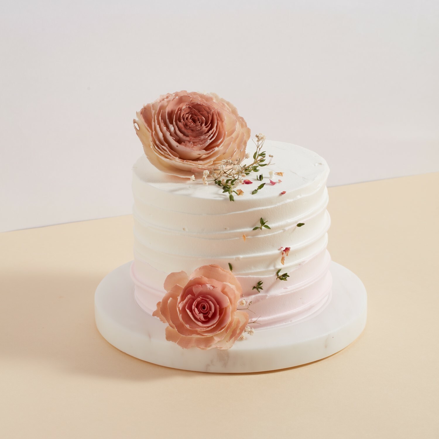 Champagne Rose Cake