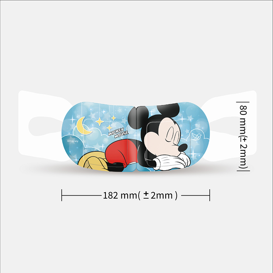 任選4件#319【幸福物語】 米奇 迪士尼蒸氣眼罩3片/盒-無香（單片包裝｜迪士尼系列）
