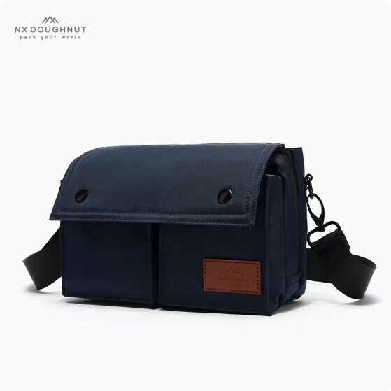 Hot selling simple casual multi-compartment unisex crossbody bag, shoulder bag, waist bag [royal blue (crossbody bag)]