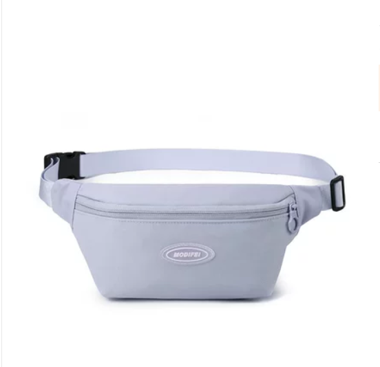 Hot selling unisex mobile phone waist bag, chest bag, Japanese simple and lightweight shoulder bag, casual sports crossbody bag [purple]
