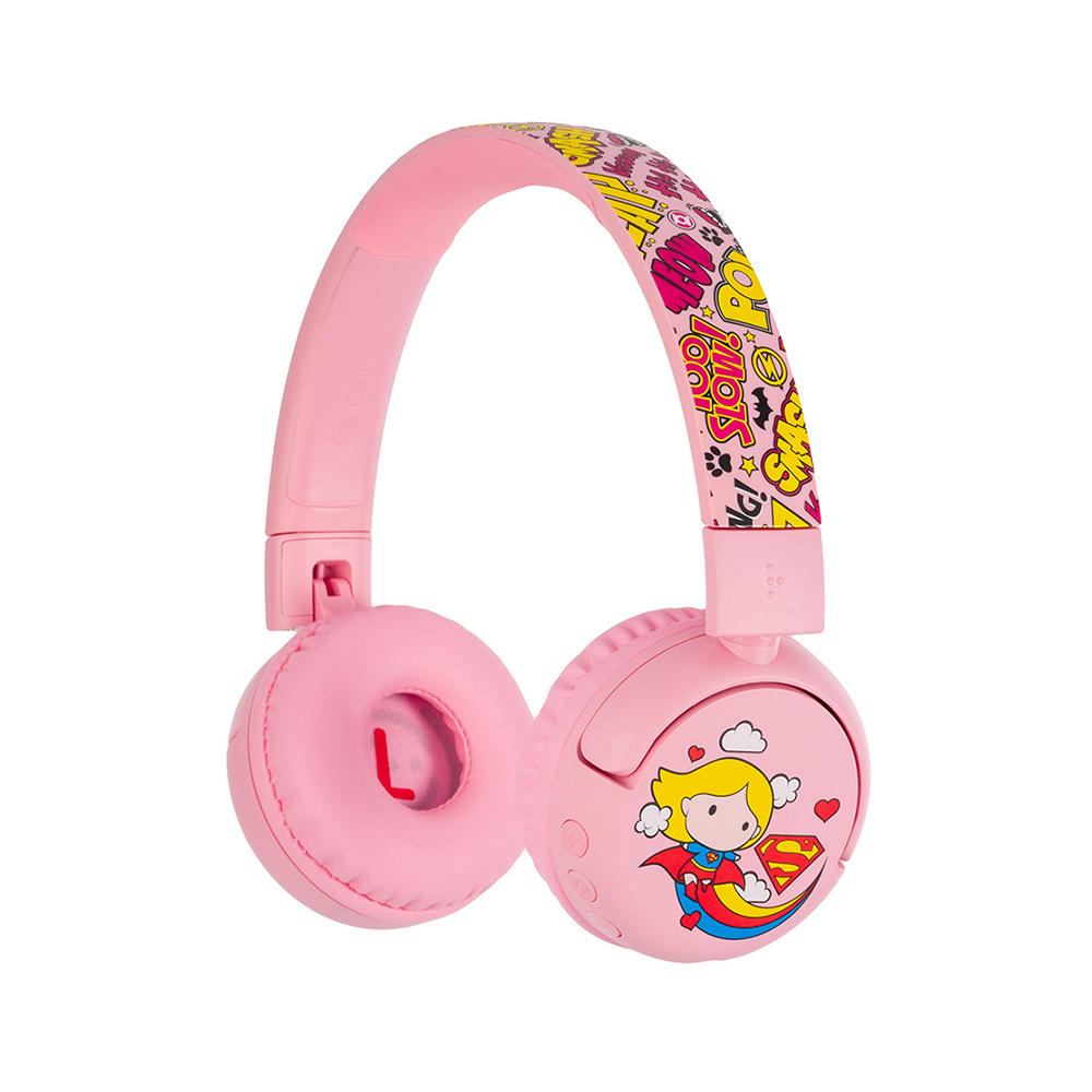 【冰島 BuddyPhones】兒童安全耳機-藍芽系列DC聯名款