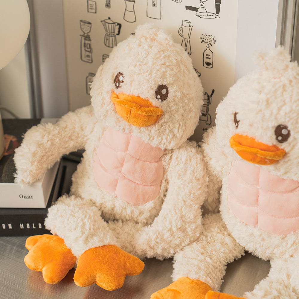 O'Pretty 歐沛媞 舒適抱枕-肌肉鴨(26X4X30cm)