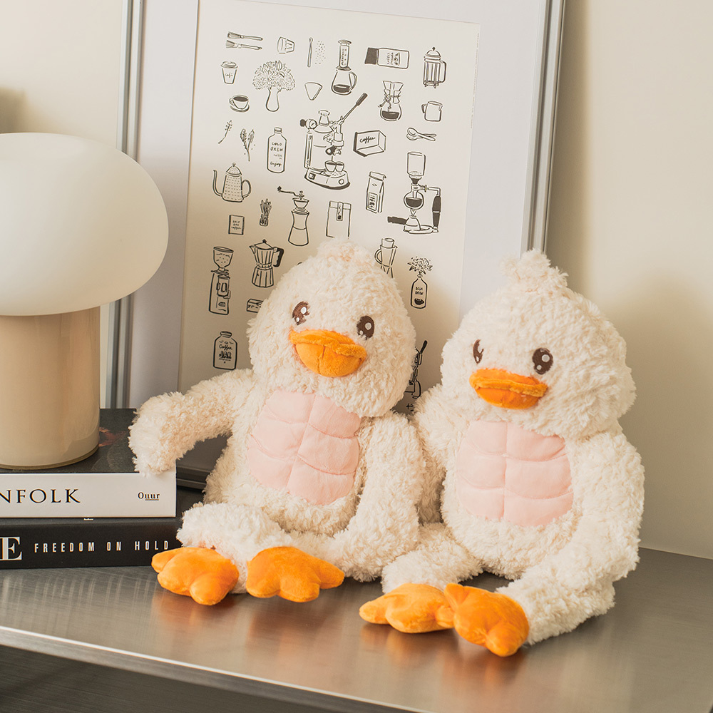 O'Pretty 歐沛媞 舒適抱枕-肌肉鴨(26X4X30cm)