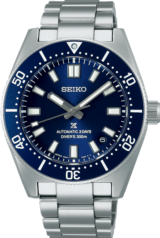 萬年鐘錶 - SEIKO PROSPEX  藍色面三日鍊機芯300米潛水錶 DIVER SCUBA  SPB451J1 / 6R55-00G0B  錶徑40MM