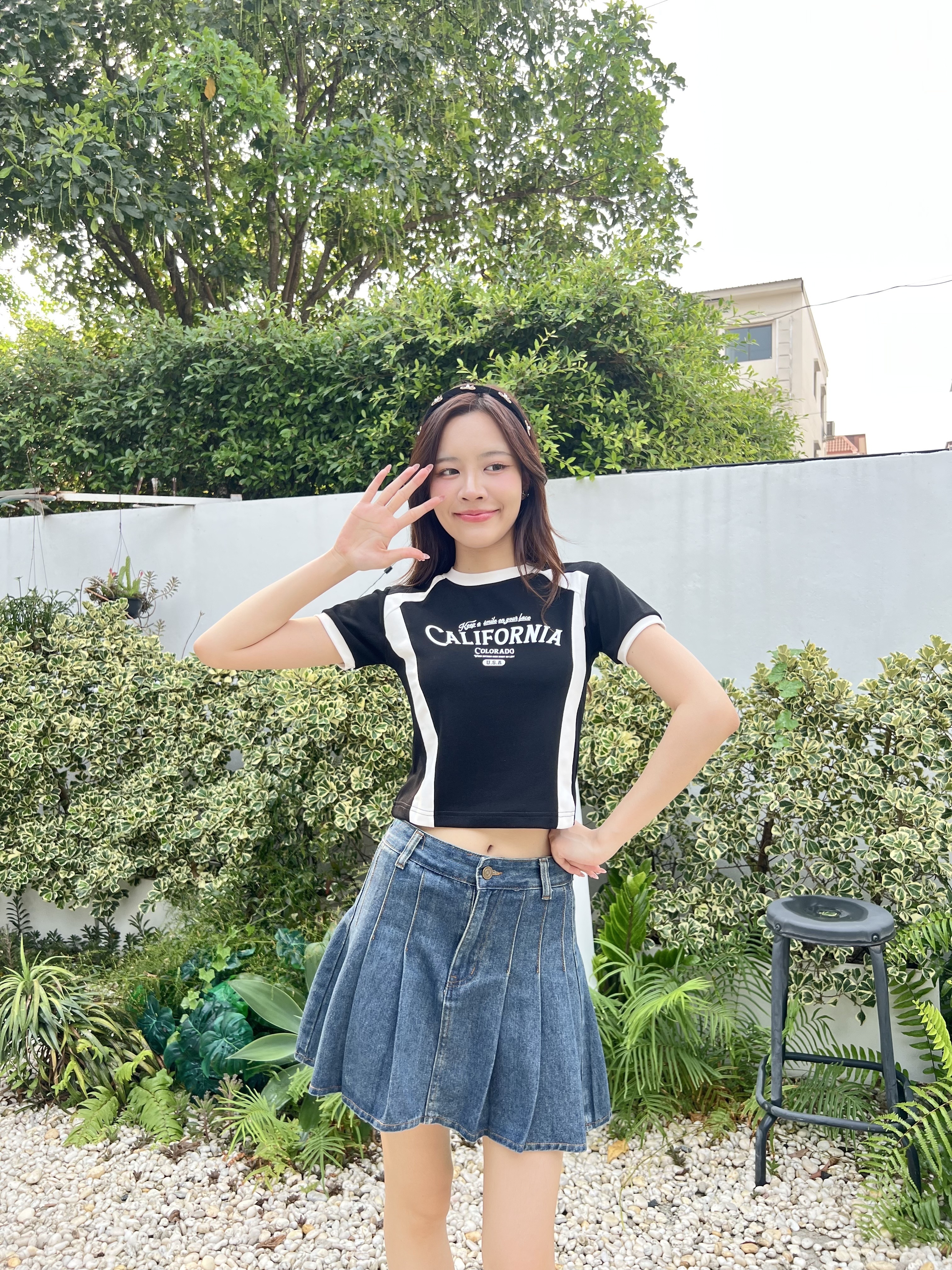 [現貨] TH CALIFONIA CROP TEE (BLACK)