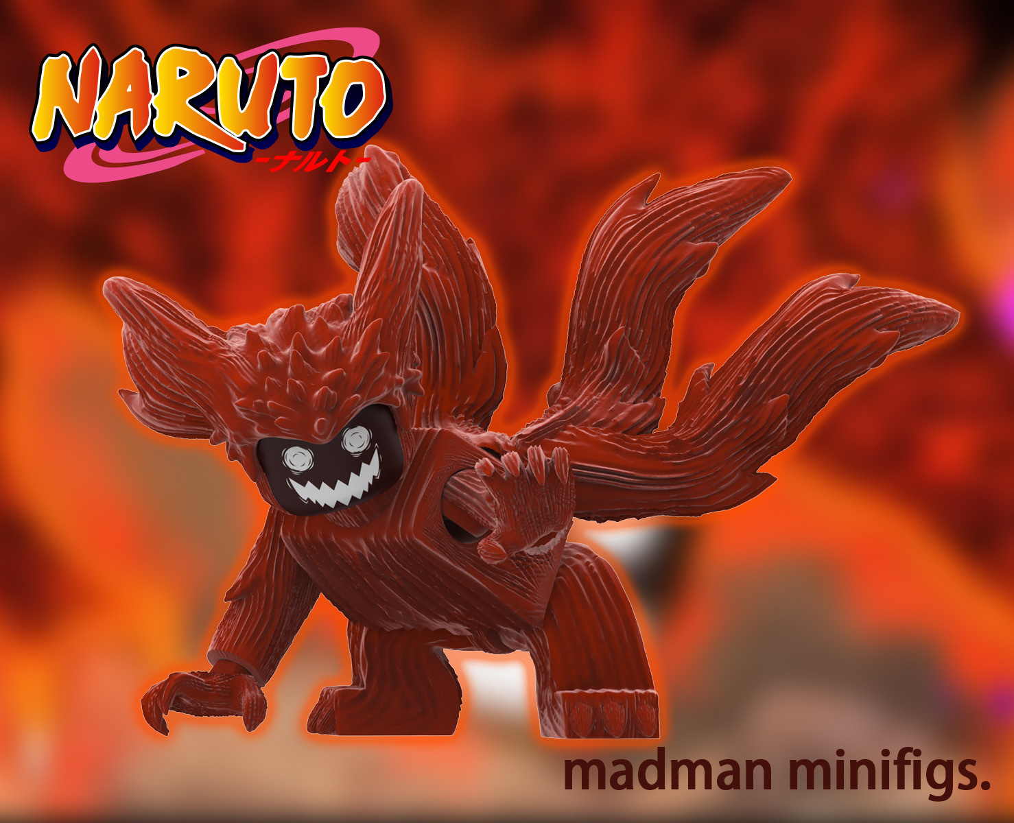 [Madman Minifigs][Preorder] Rampage roshi [UVprinted]