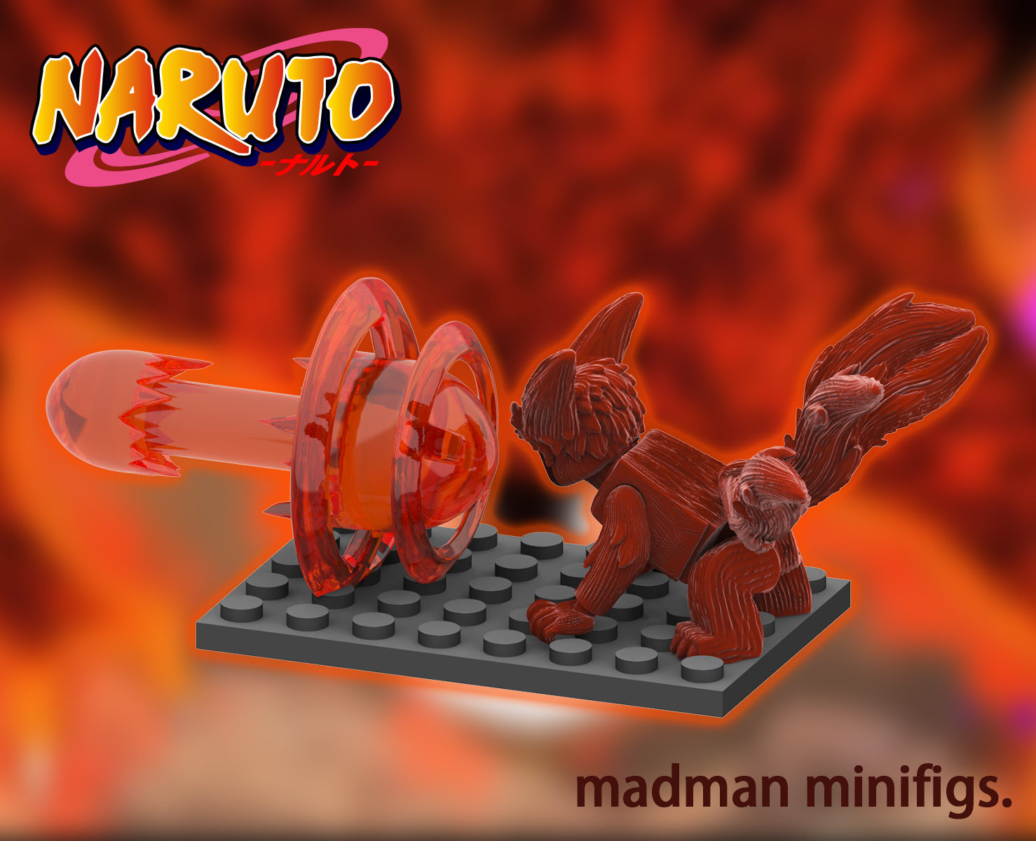 [Madman Minifigs][Preorder] Rampage roshi [UVprinted]