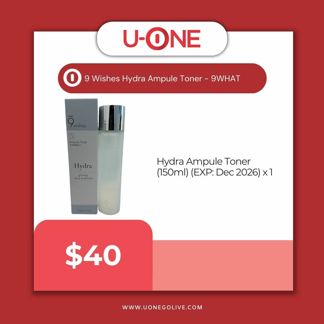 9 Wishes Hydra Ampule Toner - 9WHAT
