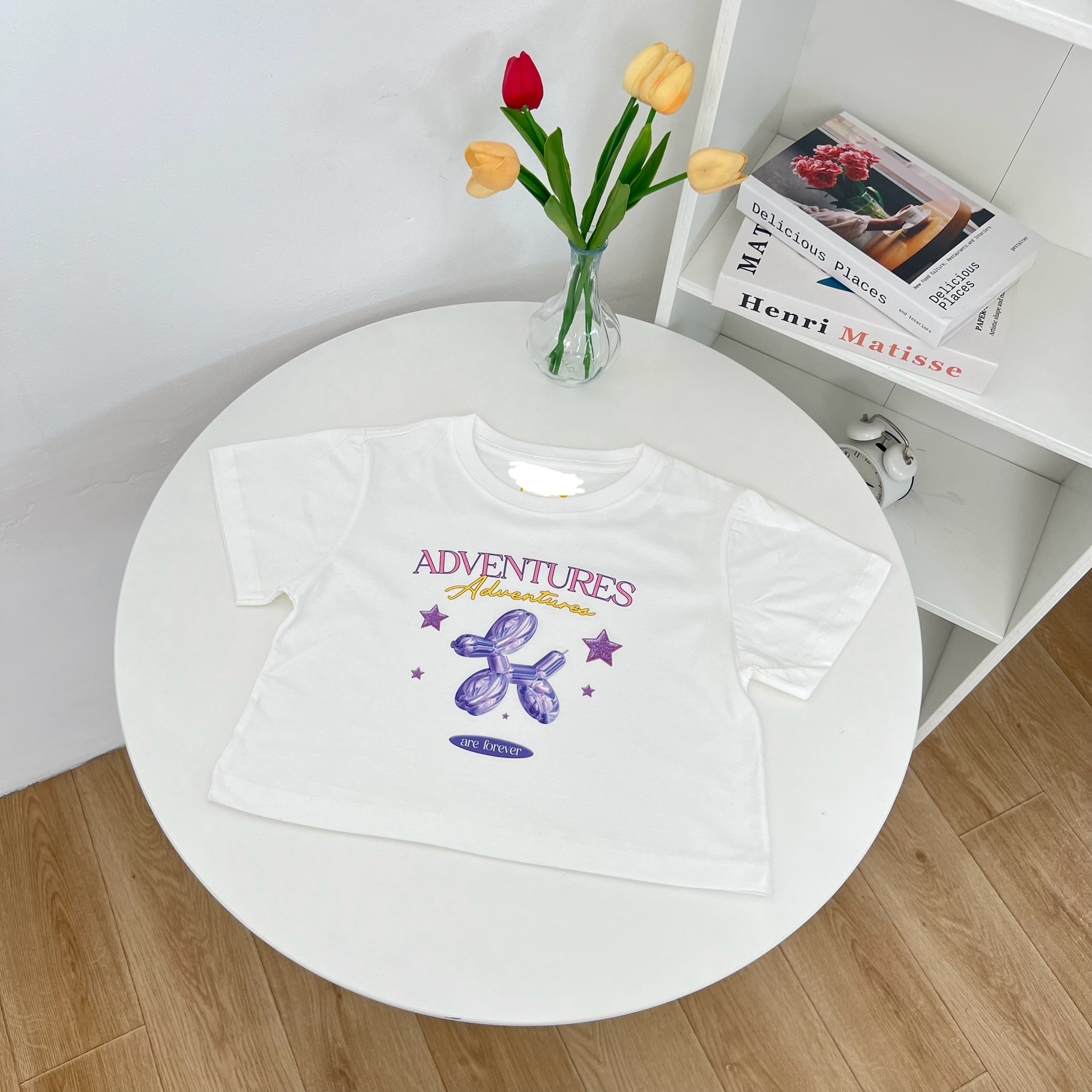 [現貨] TH ADVENTURES CROP TEE (WHITE)
