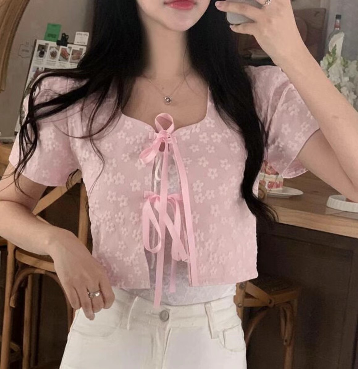 22 【現貨】😘😘靚靚花花🌸🌸開胸小外套