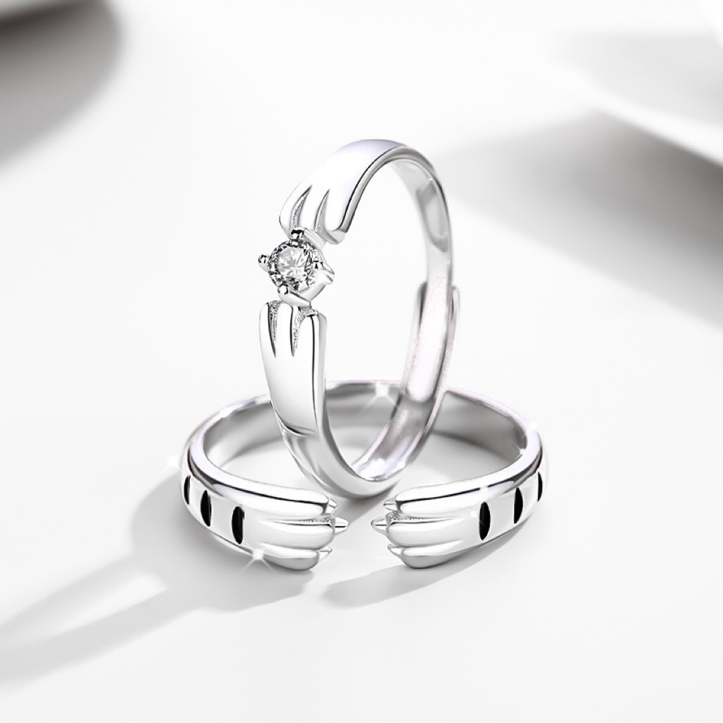貓爪 情侶戒指💍 免費刻字✒️