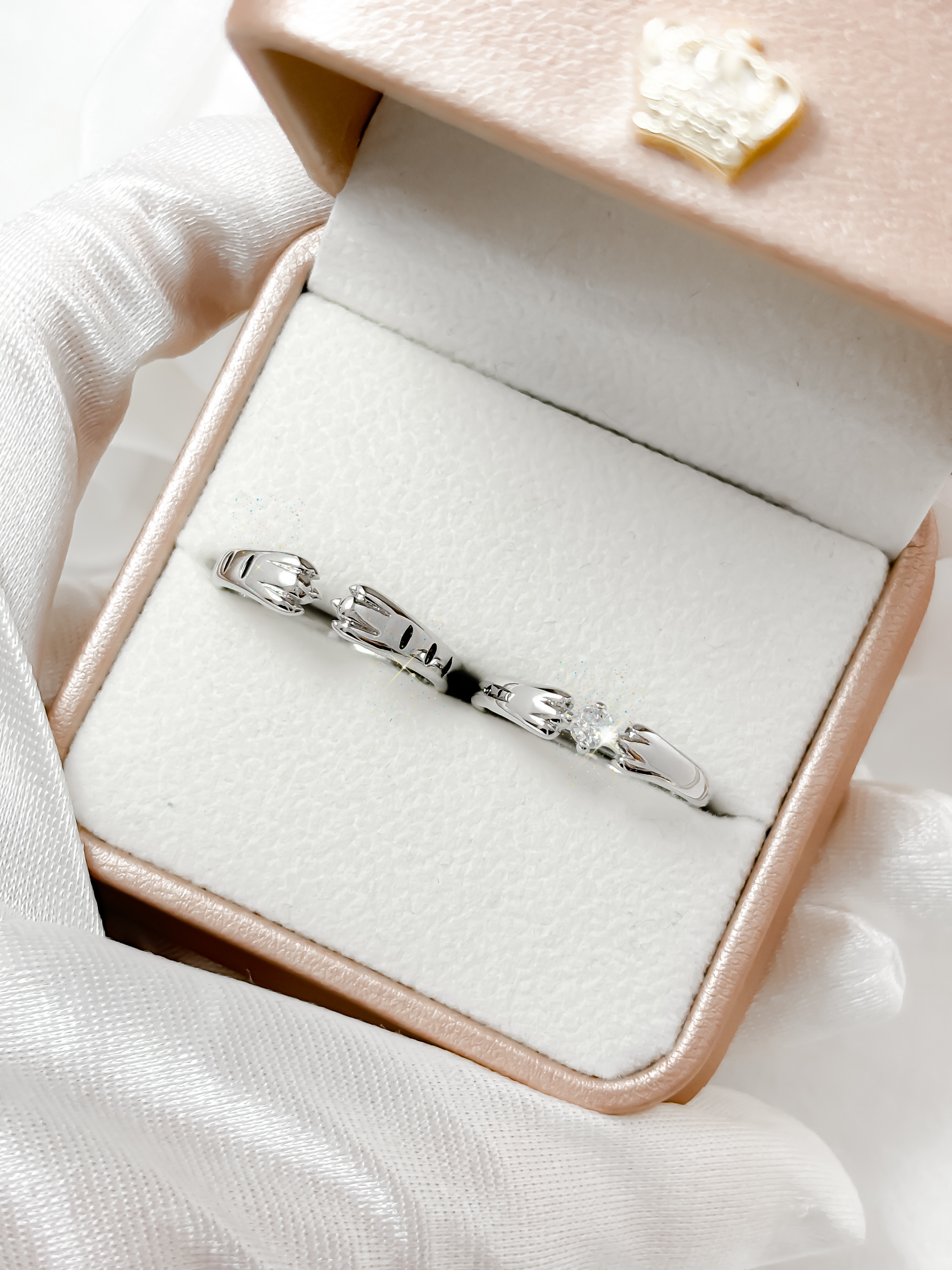 貓爪 情侶戒指💍 免費刻字✒️