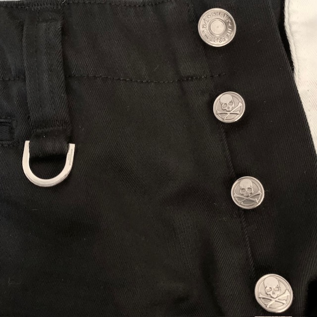 Mastermind JAPAN x Dickies BLACK logo EMBROIDERED Chino Pants - IN STOCK NOW (現貨發售中)