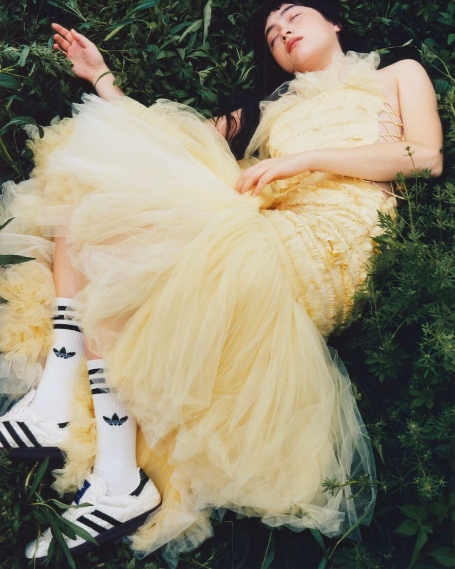 Adidas Originals Samba OG x Caroline Hu "Reverie White" 蕾絲白 絲綢 聯名款 復古 德訓鞋 胡穎琪設計