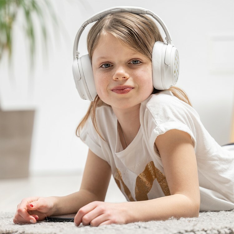 【冰島 BuddyPhones】兒童安全耳機-Cosmos Fun藍芽降噪系列