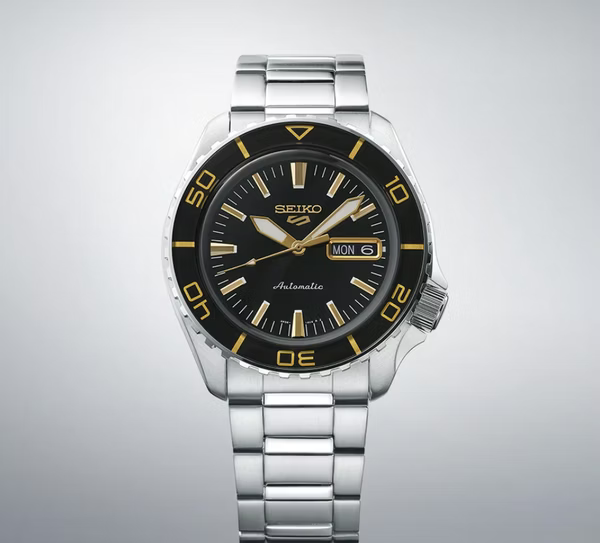 萬年鐘錶 - SEIKO  5 Sports   復刻機械男錶  SRPK99K1 / 4R36-16D0D 錶徑42.5MM