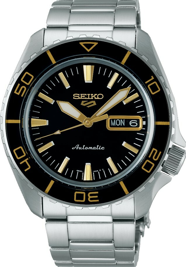 萬年鐘錶 - SEIKO  5 Sports   復刻機械男錶  SRPK99K1 / 4R36-16D0D 錶徑42.5MM