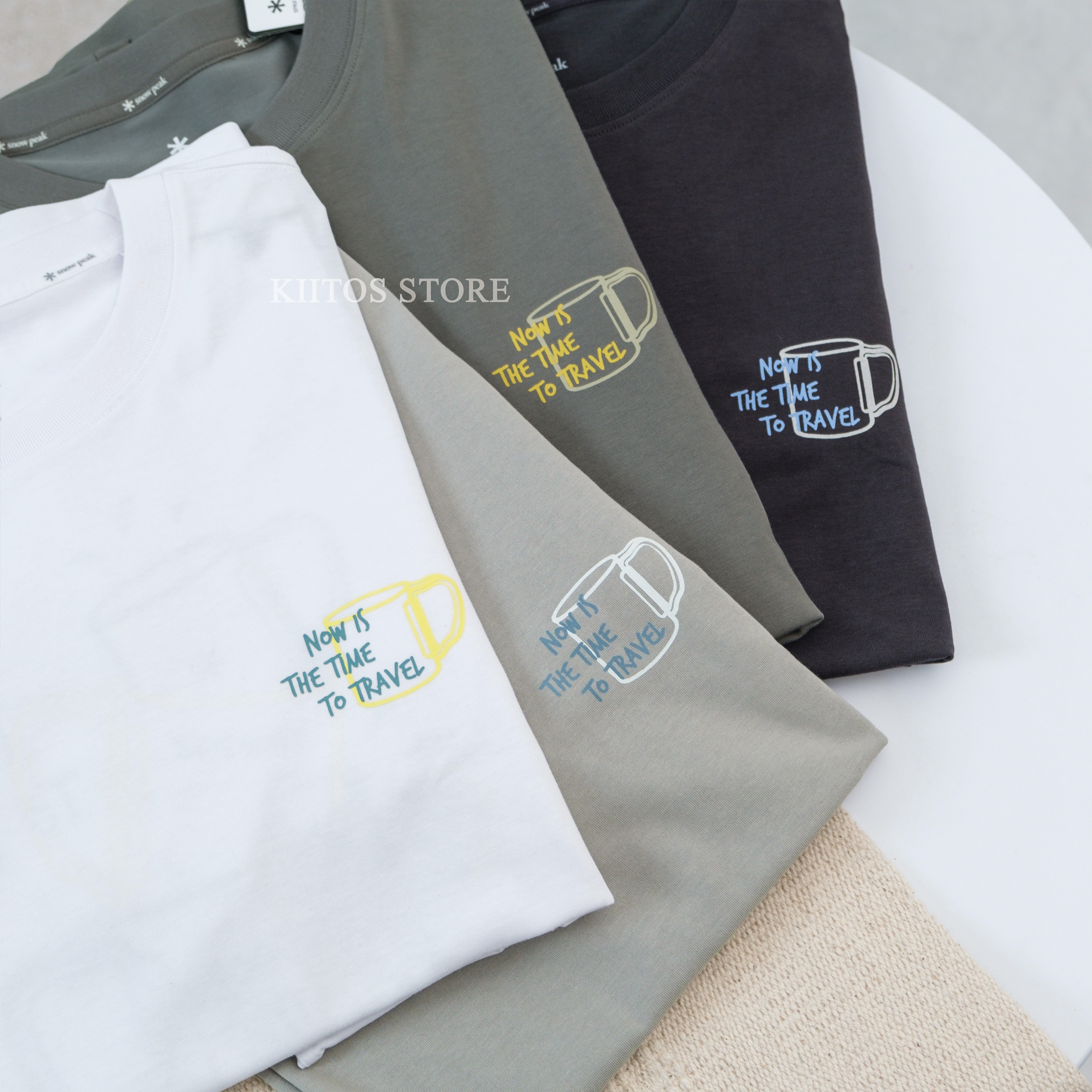 【現貨】Snow Peak cooling Graphic Short Sleeve T-shirts 露營杯圖像涼感短tee S24MMFTS72