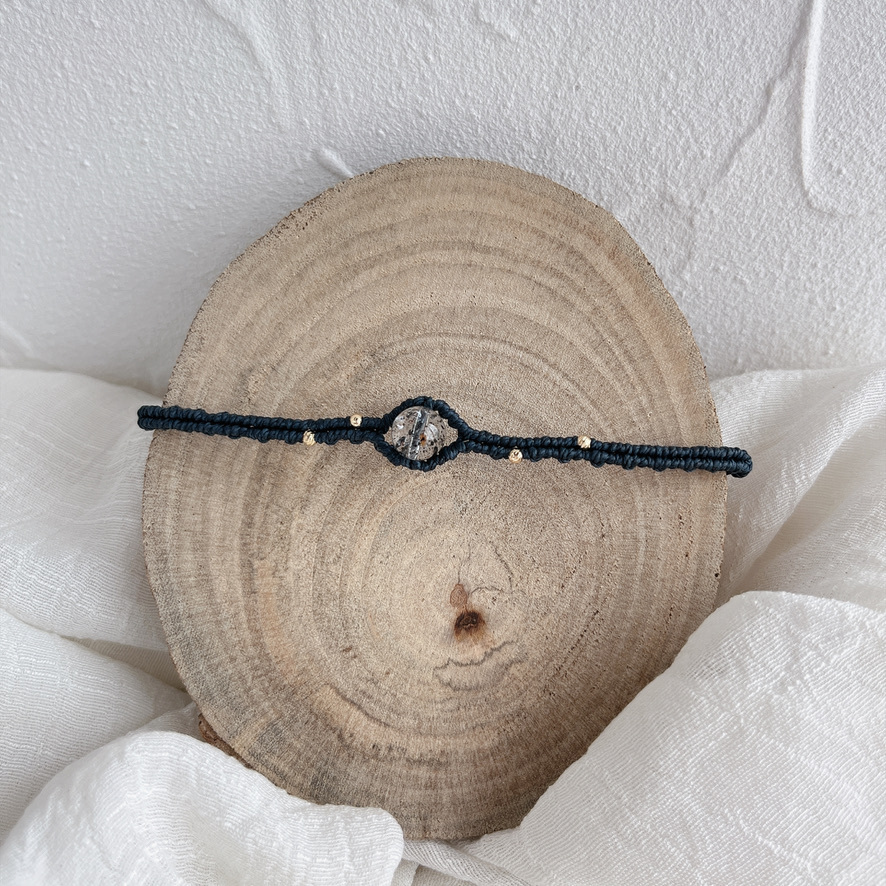 閃靈鑽圓珠．圓滿繩鐲