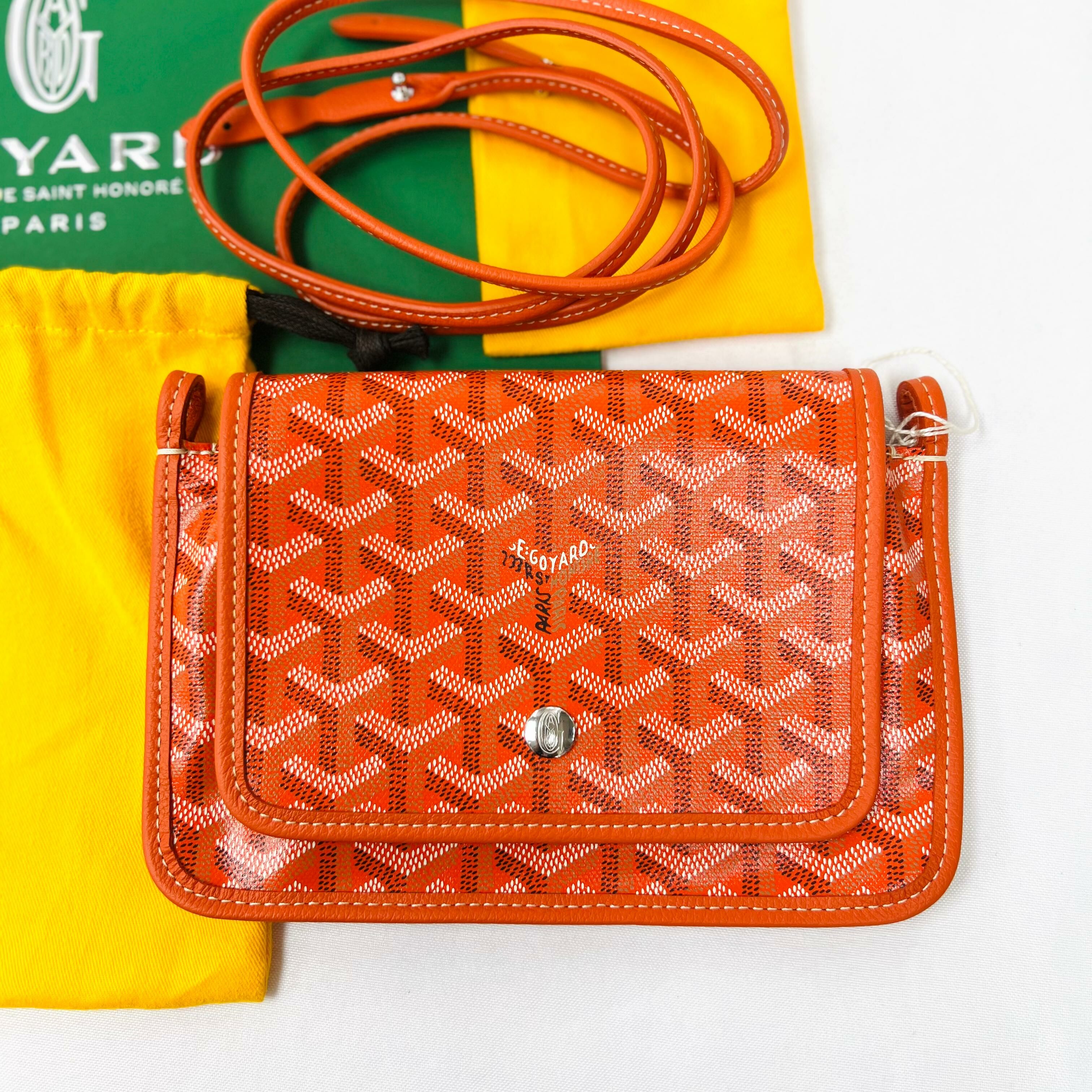 Goyard Plumet Pocket Wallet -Orange