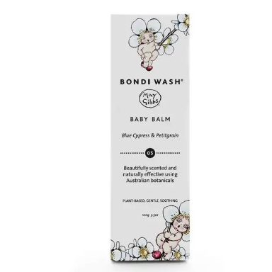 【樂森藥局】BONDI WASH 藍絲柏及苦橙葉寶寶舒緩防護霜100ml(有效:28/07)