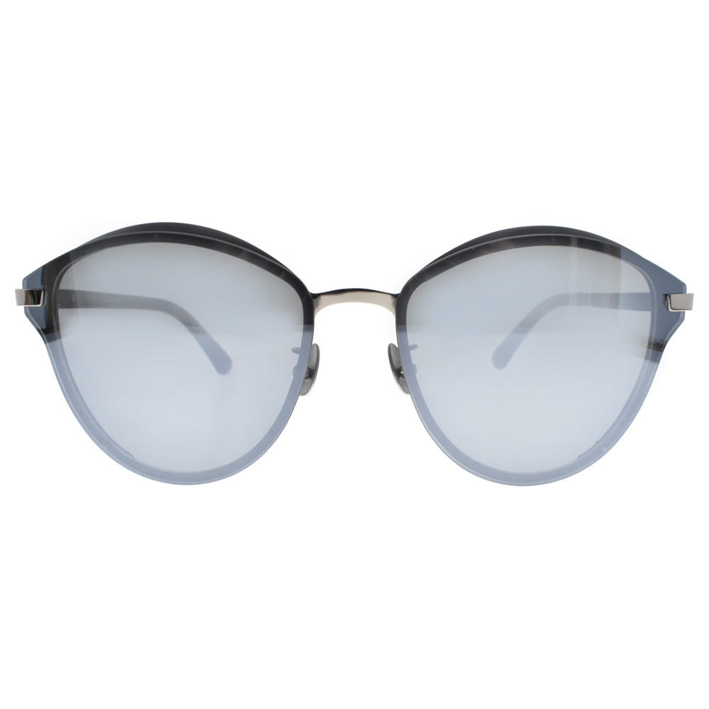 【NINE ACCORD】LUNA C04 韓系貓眼圓框太陽眼鏡 (水銀鏡片)