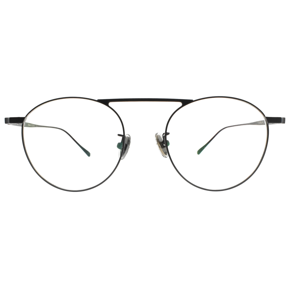 【NINE ACCORD】TI OVERLAP C1 復古細圓框光學眼鏡 附偏光前掛式墨鏡