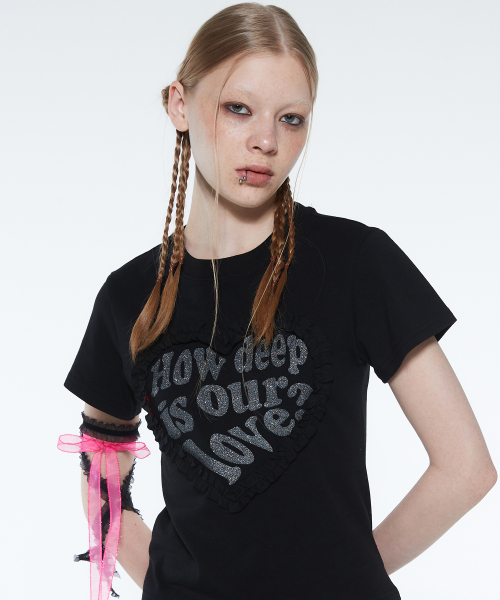 LUVISTRUE LACE LOVE TEE