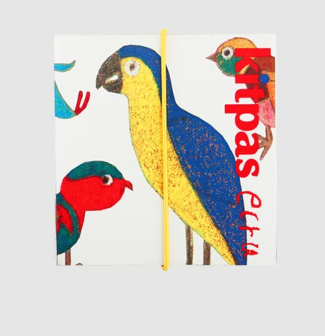 KITPAS 可水洗米製蠟筆-小小藝術家6色 Kitpas by ARTIST 6 Colors (Bird)