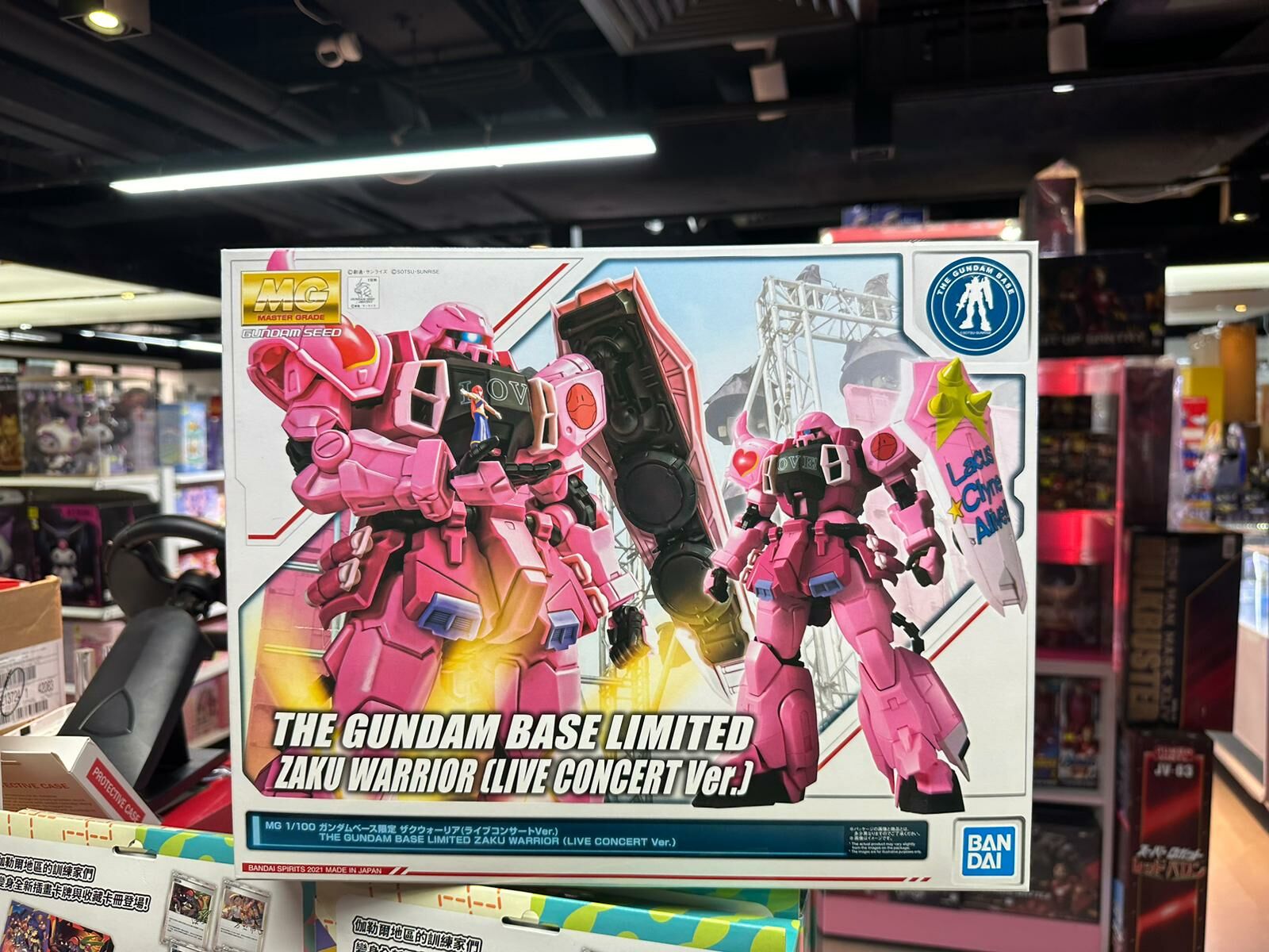 MG 1/100 THE GUNDAM BASE LIMITED ZAKU WARRIOR (LIVE CONCERT Ver.)