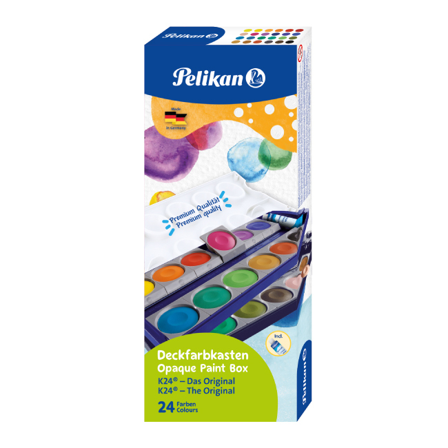 PELIKAN百利金 不透明顏料色塊