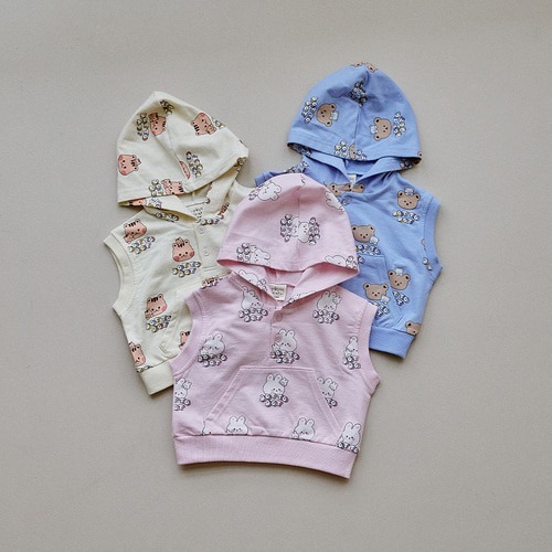 DOTtwins探頭小精靈-連帽背心