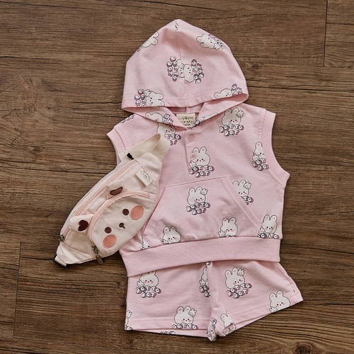 DOTtwins探頭小精靈-連帽背心