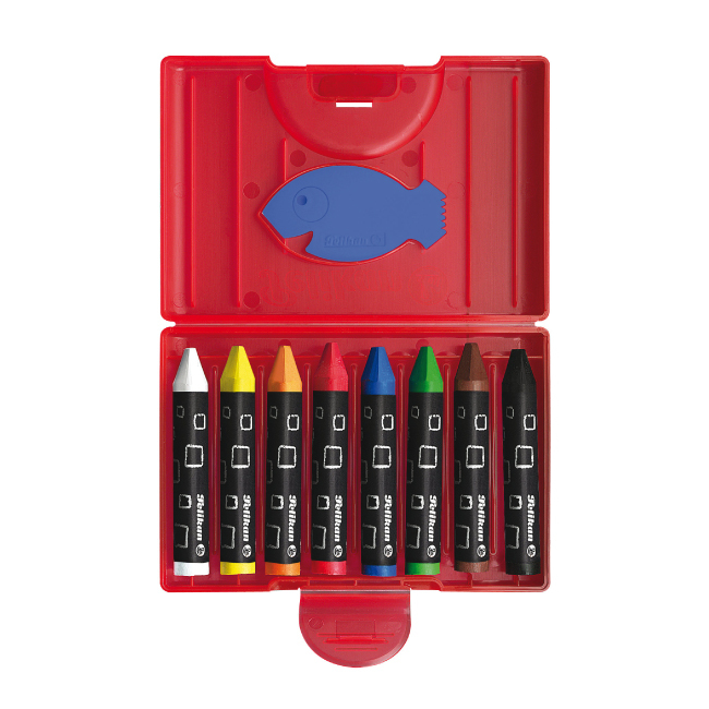 PELIKAN百利金 防水蠟筆8色 PLK722942