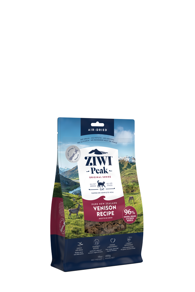 Ziwi Peak 巔峰 – Air Dried Venison 鹿肉配方風乾糧 [全貓]