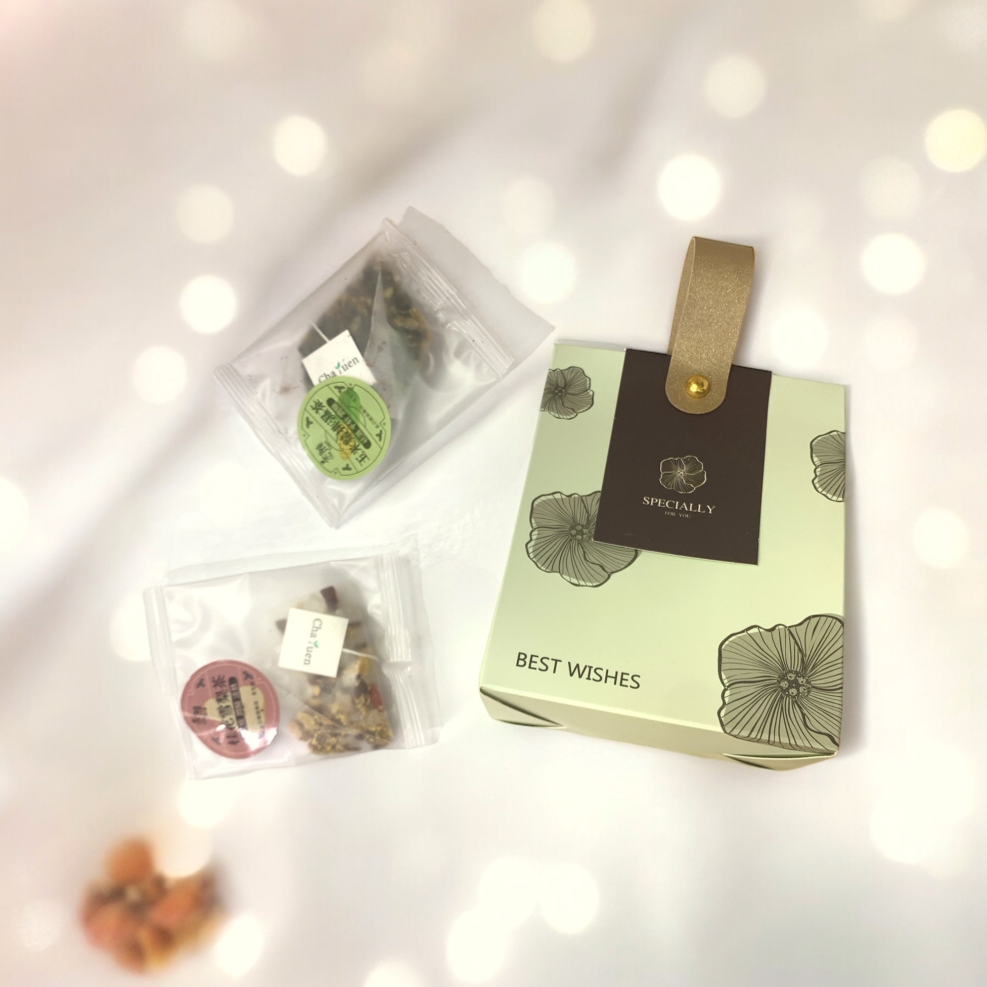 散水茶 禮盒G05 + 2包自選茶包 (15種口味可選)