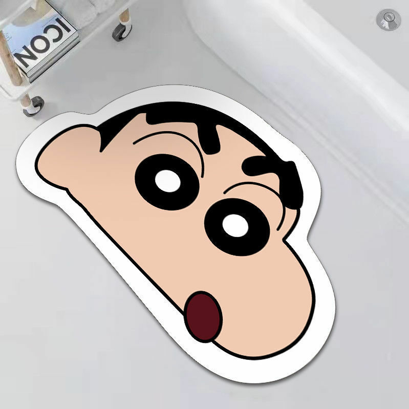 蠟筆小新浴室硅藻泥地墊