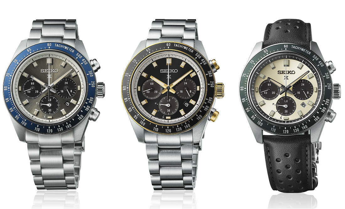 Seiko 精工 Prospex 日本製造 SPEEDTIMER 太陽能金屬男士手錶 SBDL111/SSC939、SBDL113/SSC941、SBDL115/SSC943 皮革錶帶