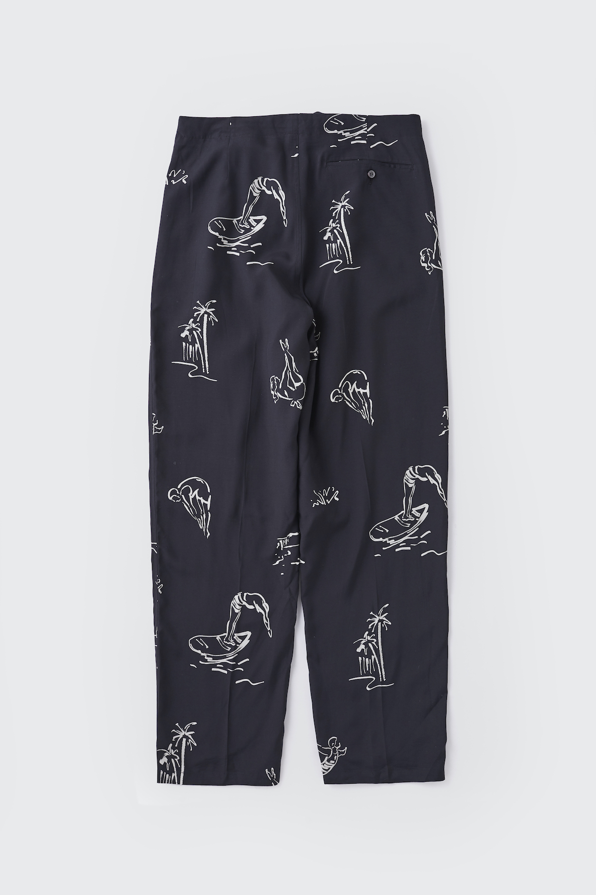 WRYHT STRINGS WAIST TROUSER - SWIM (2色)