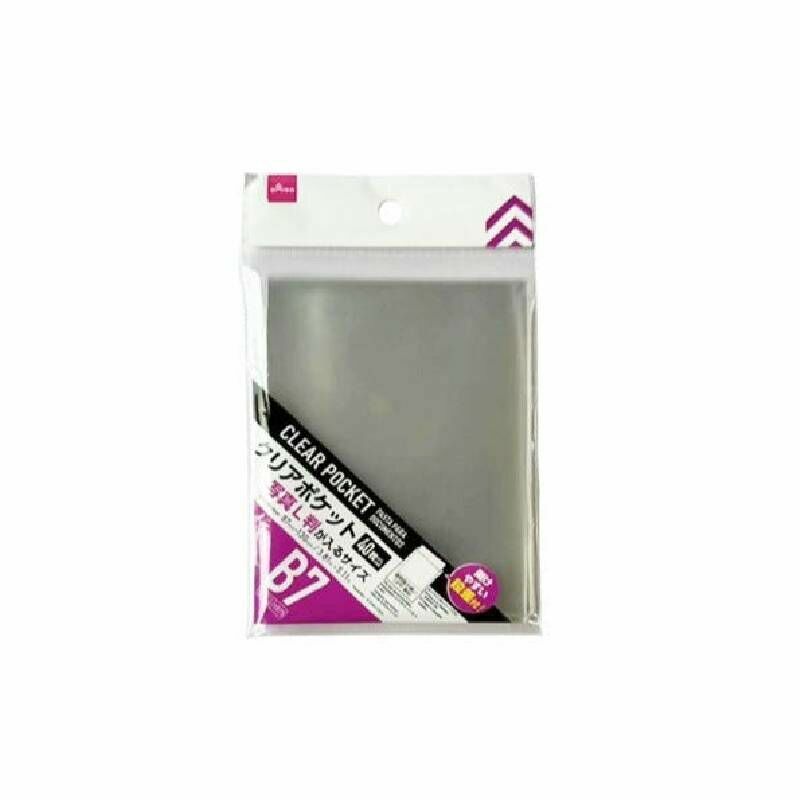 B7相片保護套/透明 40入
