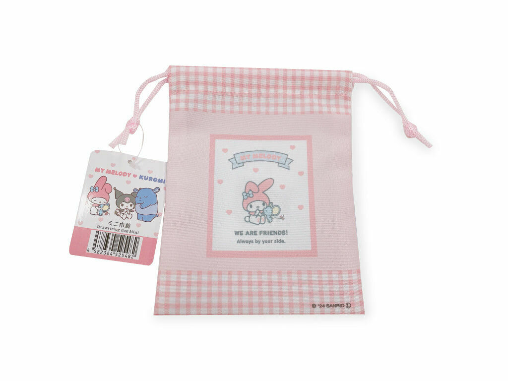 迷你束口袋/美樂蒂 14x18.5x0.5cm