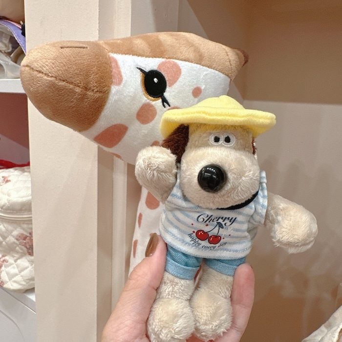 《52836》櫻桃小學生掌門狗鑰匙圈