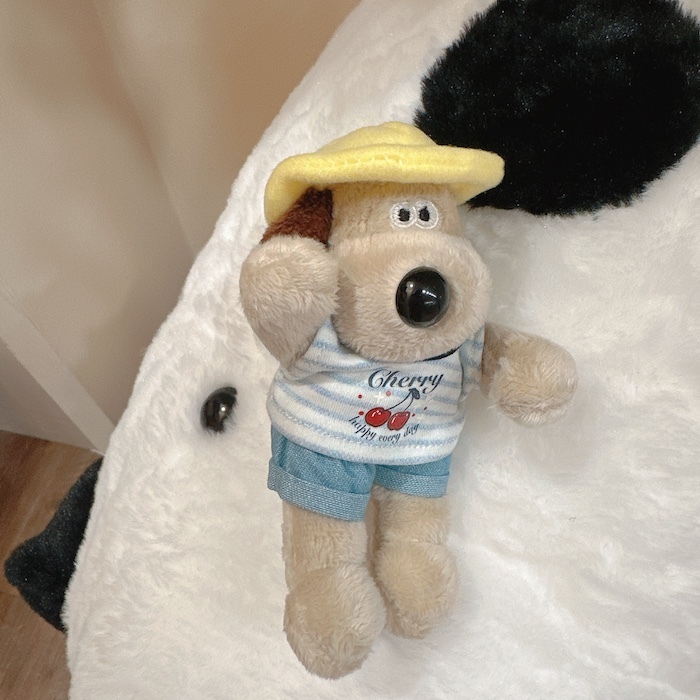 《52836》櫻桃小學生掌門狗鑰匙圈