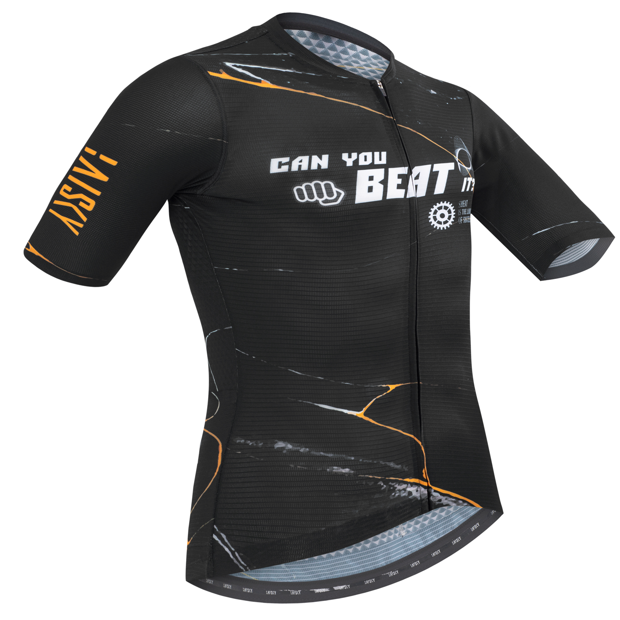 男款空力短車衣 石動 黑