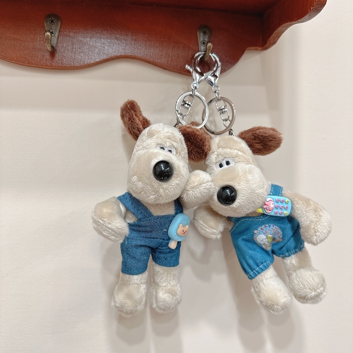 《52835》掛黑金剛的掌門狗鑰匙圈