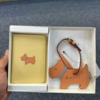 [S] RADLEY LONDON CHARTWELL PASSPORT CASE SET,LIGHT PASTEL YELLOW, B8001743 (SR119)