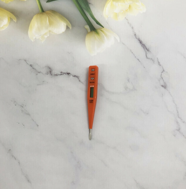 (Special product) Electronic voltage tester (orange) [Xiaohua mind cautious shooting]