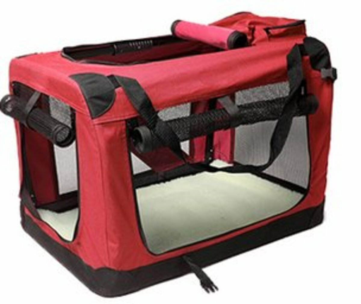爆款車載便攜寵物袋狗籠(紅色S- 50*39*39cm)